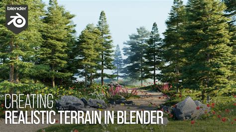 How To Make Realistic Terrain In Blender Beginner Tutorial YouTube