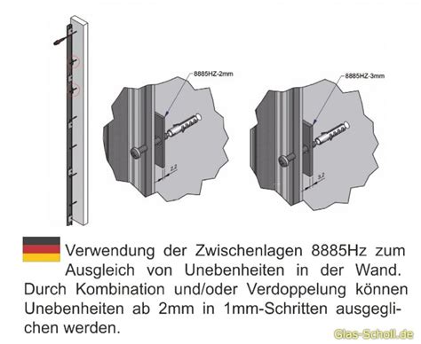 Glas Scholl Webshop Ausgleichsmaterial F R Wandanschlu Profil P