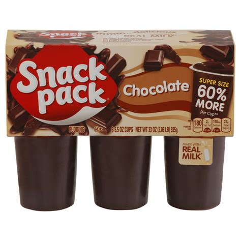 Save on Snack Pack Pudding Chocolate - 6 ct Order Online Delivery ...