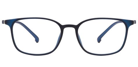 Alston Square Prescription Glasses - Blue | Men's Eyeglasses | Payne Glasses