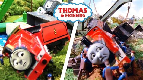 Thomas And Friends James Crash