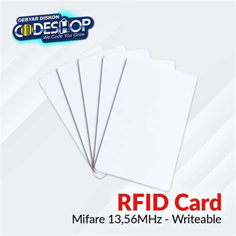 Jual Kartu Mifare RFID Card 13 56 MHz Writable Rewritable Duplicate