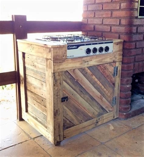 30 DIY Wood Pallet Outdoor Kitchen Ideas | Wood Pallet Creations