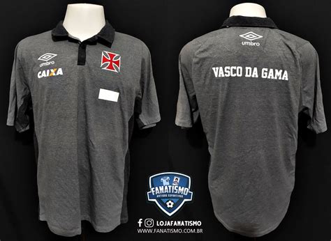 Camisa do Vasco Oficial Polo Comissão Técnica Umbro 2014 2015 GG