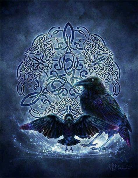 Tribal Celtic Art Celtic Raven Pagan Art