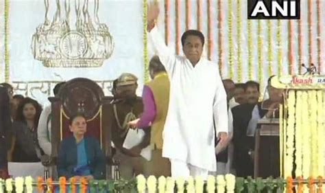 Madhya Pradesh Assembly Election 2018 Kamal Nath Sworn In As Chief