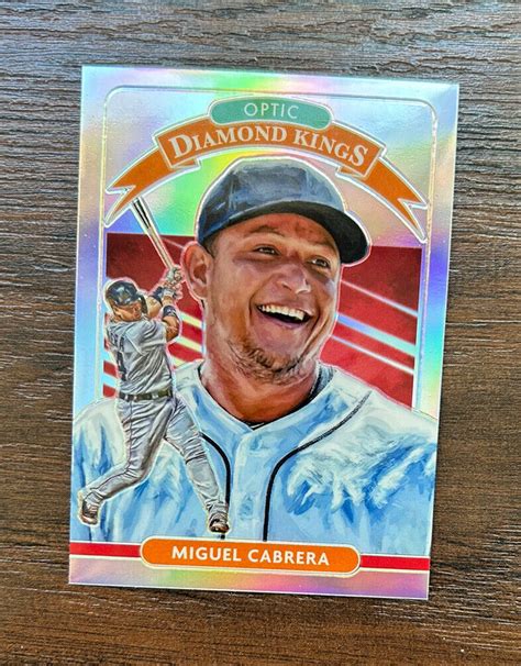 2020 Panini Donruss Optic Diamond Kings Holo Prizm Miguel Cabrera 11