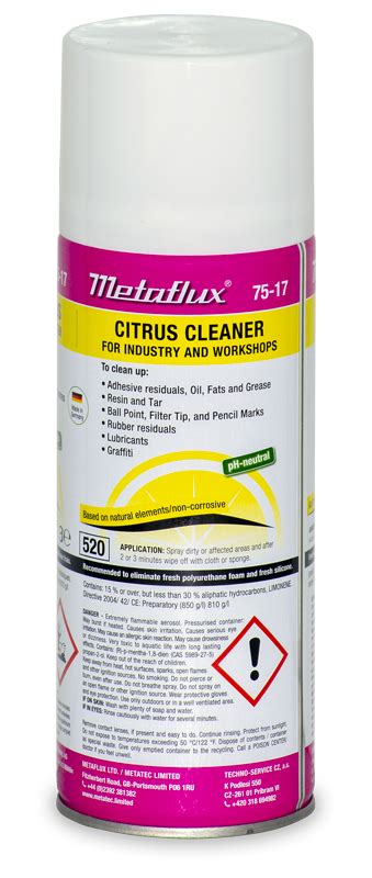 Metaflux Citrus Reiniger Spray Ml