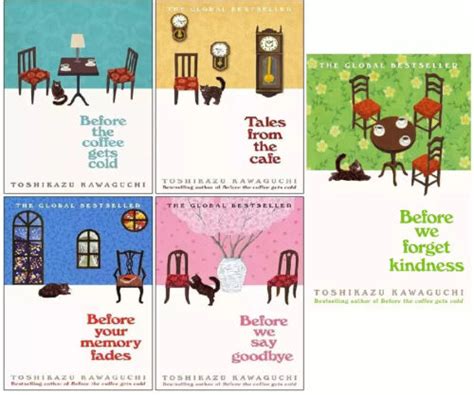 Before The Coffee Gets Cold Series 5 Books Collection Set English