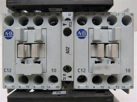 Allen Bradley C D Ser B Reversing Contactor W Overload Relay