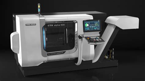 3d Dmg Mori Ctx Alpha 500 Cnc Turning Center 3d Molier International