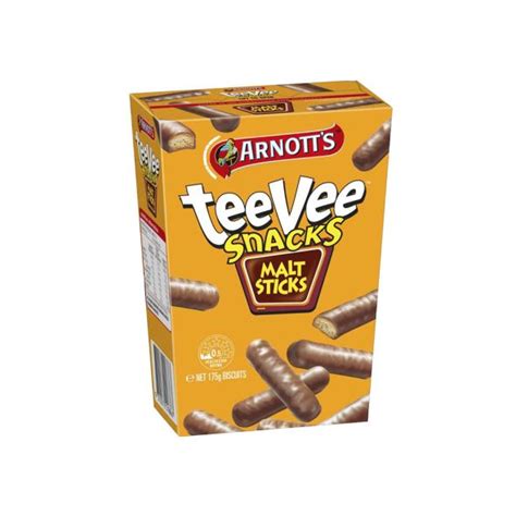 Arnotts Teevee Snacks Malt Sticks Grandioseae