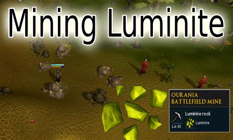 The Best Locations To Mine Luminite Ore In Runescape3