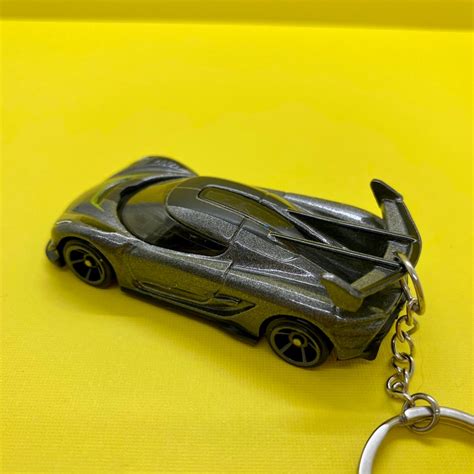 Koenigsegg Jesko 2020 Hot Wheels Car Keychain Keyring Dark Etsy Australia