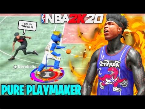 MY 66 PURE PLAYMAKER DOMINATES THE PARK IN NBA 2K20 BEST PURE