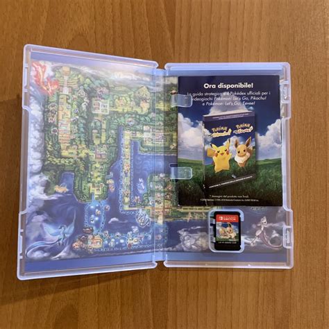 Pokemon Let S Go Eevee Gioco Per Nintendo Switch Completo Pal Ita Ebay