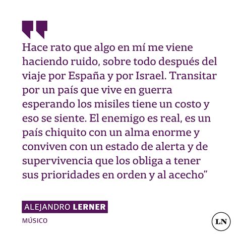 La Dur Sima Carta De Alejandro Lerner Sobre La Realidad De Argentina