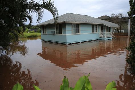 Hawaii S Rains Floods Cited As Examples Of Climate Change