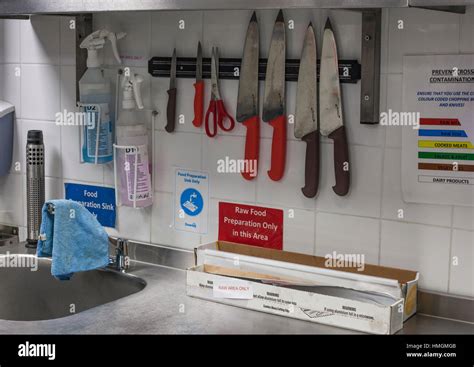 Colour Coded Knives Hi Res Stock Photography And Images Alamy