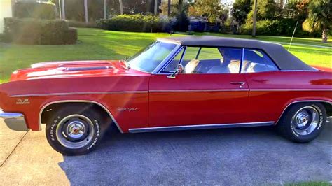 1966 CHEVROLET IMPALA SS 427 CONVERTIBLE For Sale | AllCollectorCars.com