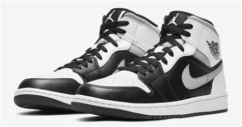 The Air Jordan 1 Mid Arrives in a "White Shadow" Colorway - Modern ...