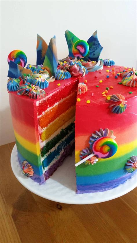 Rainbow Cake For Pride Rbaking