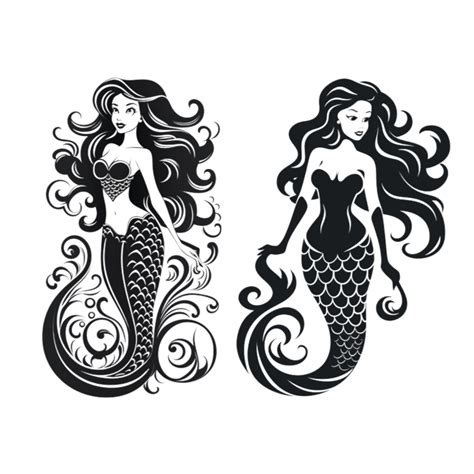 Mermaid Svg Mermaid Svg Bundle Mermaid Svg File Mermaid Svg Cut File