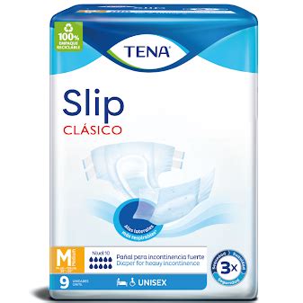 Pañal De Adulto Tena Slip Clásico M x 8 und