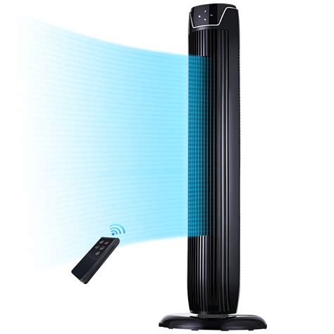 Buy Tower Fan, Oscillating Quiet Cooling Fan Tower with LED Display ...