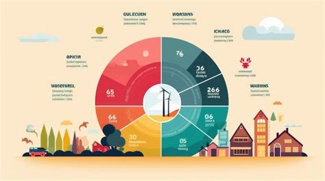 Schematyczny Diagram Ilustruj Cy Zu Ycie Energii I Emisj Dwutlenku