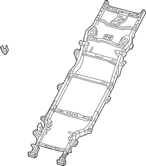 Jeep Gladiator Chassis Frame Crossmembers Liter Bumpers