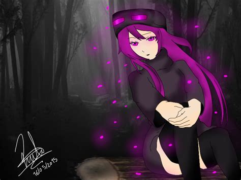 Minecraft Enderman Girl Version Anime By Mishaho On Deviantart