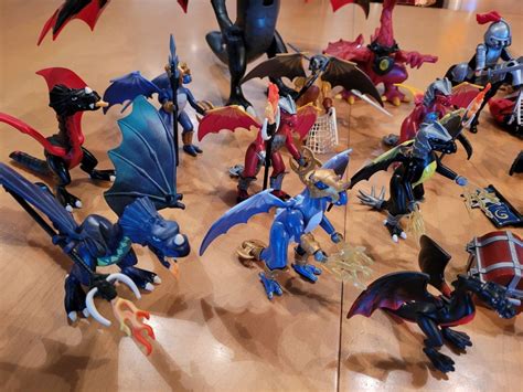 Playmobil Grosses Set Mit Drachen Katapult Ritter Gebraucht In