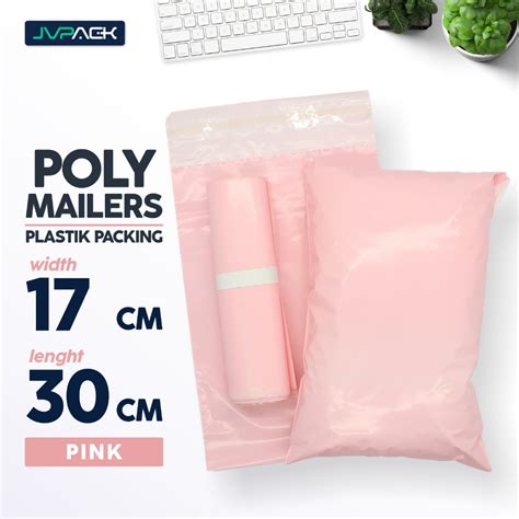 Jual Jvpack Plastik Polymailer X Cm Pink Baby Plastik Packing