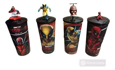 Vasos Deadpool Y Wolverine Cinemex Env O Gratis