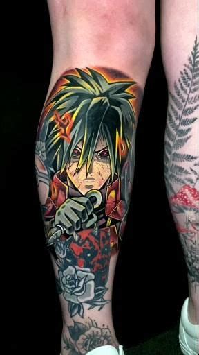 Madara Uchiha from Naruto tattoo by dave vero ink Vídeo Tatuagem