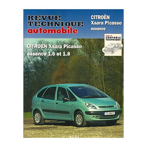 Revue Technique Xsara Picasso De Citroen