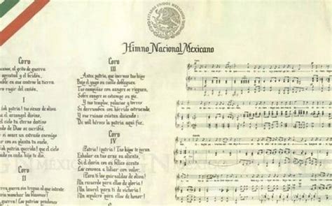 Himno Nacional Mexicano Curiosidades Del Himno Nacional Mexicano Hot