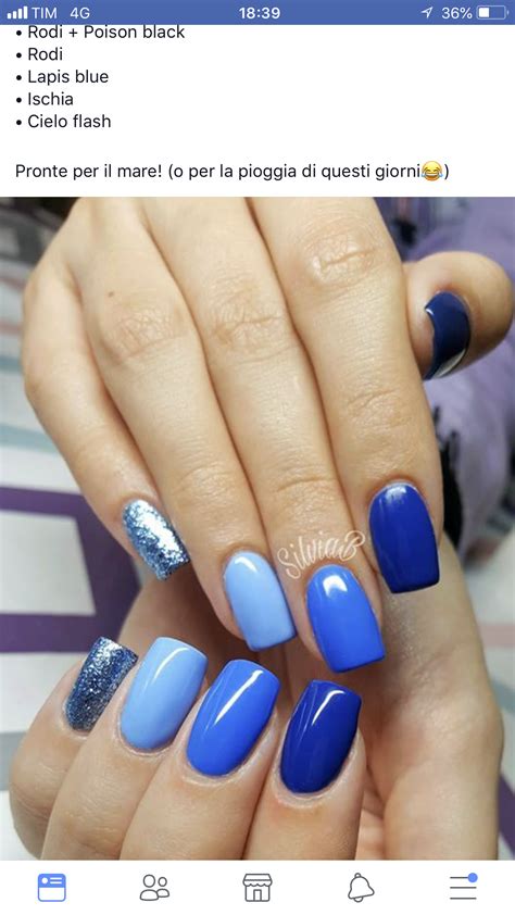 Pin di Sharon Knipper su Nailed it! | Unghie idee, Unghie blu, Unghie