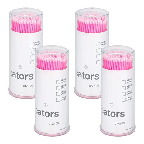 Amazon Gcqq Pcs Micro Applicator Brushes Pink Microswabs With