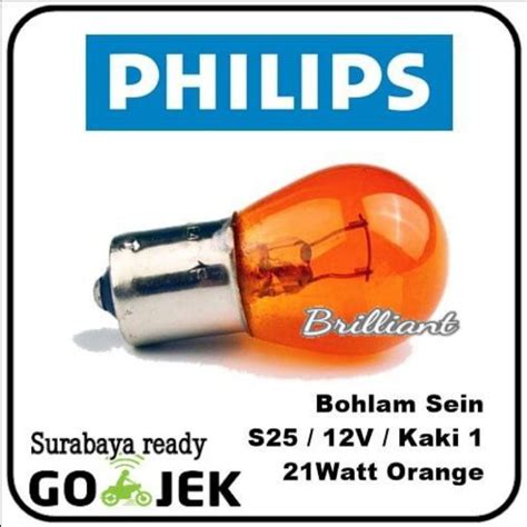 Jual Bohlam Sein Reting S Putar Besar V Kaki Pentil Miring