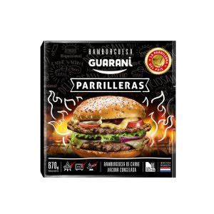 Hamburguesa Guarani Parrillera X 6 Unidades Biggie Express