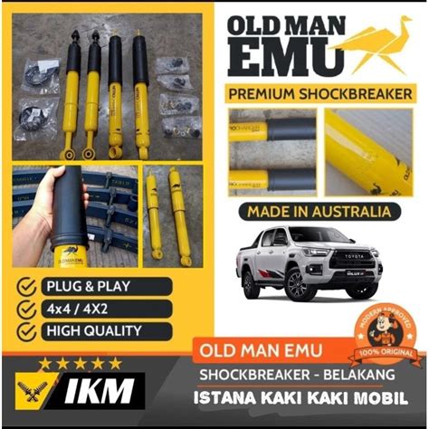 Jual Shock Breaker Merk Old Man Emu Ome Toyota Hilux Dc Belakang