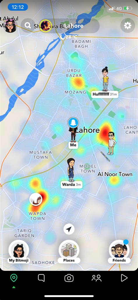 snapchats snap map  find places worth visiting