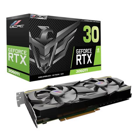 مشخصات، قیمت و خرید کارت گرافیک Ocpc Geforce Rtx 3060ti 8gb تکنوسان