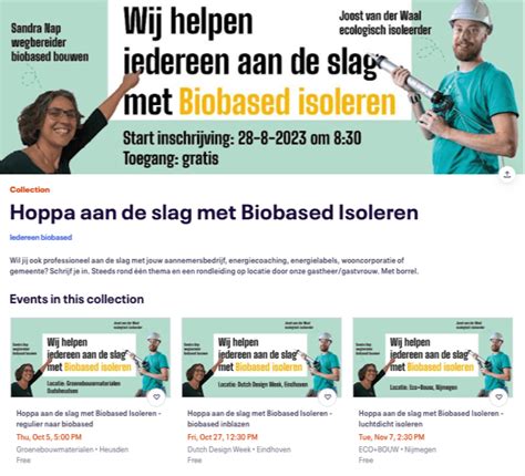 Hoppa Aan De Slag Met Biobased Isoleren Voor Professionals Stichting