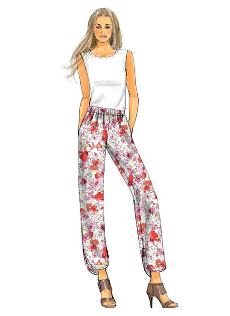 Butterick Sewing Pattern B Misses Trousers Sewdirect