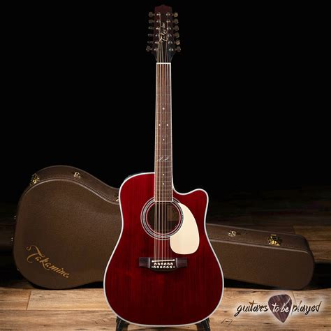 Takamine JJ325SRC-12 John Jorgenson 12-String Dreadnought Cutaway ...