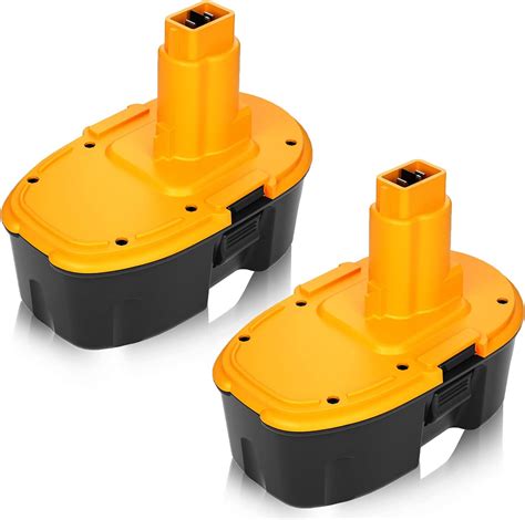 2 Pack 18v 3 6ah High Capacity Replacement Battery Compatible With Dewalt 18v Battery Dc9096