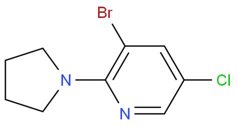 Bromo Chloro Pyrrolidin Yl Pyridine Wiki